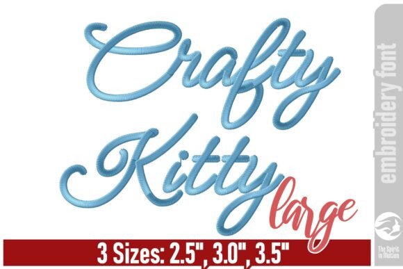 Crafty Kitty Embroidery Font Review