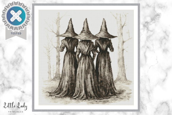 Halloween Witch Cross Stitch Review