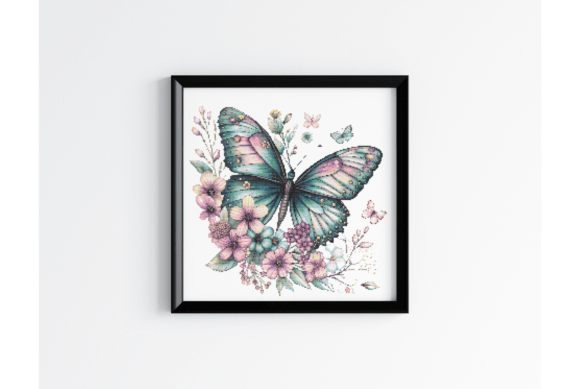 Review: Floral Butterfly Cross Stitch Chart for Gifts