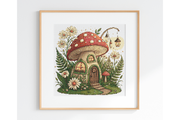 Review: Magical Fairy Cottage Embroidery Design