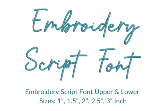 Review: Nostalgia Font Embroidery Design