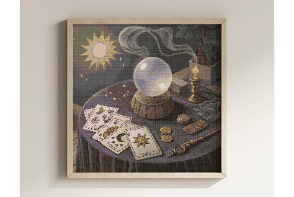 Review: Witchy Crystal Ball Cross Stitch Pattern