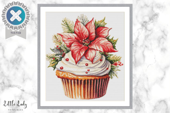 Review: Xmas Cupcake Cross Stitch Pattern PDF