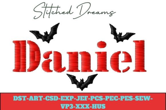 Reviewing Daniel Embroidery Design for Halloween Projects