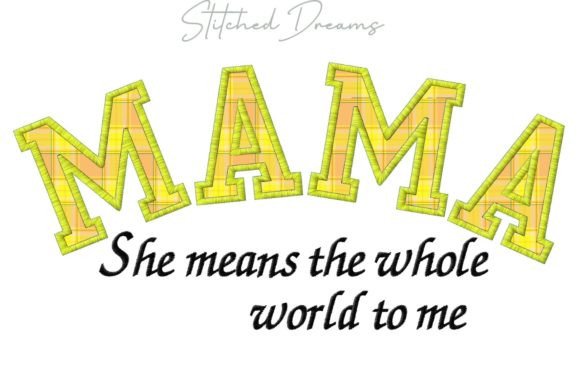 Reviewing Mama Applique Embroidery for Boutique Sweatshirts