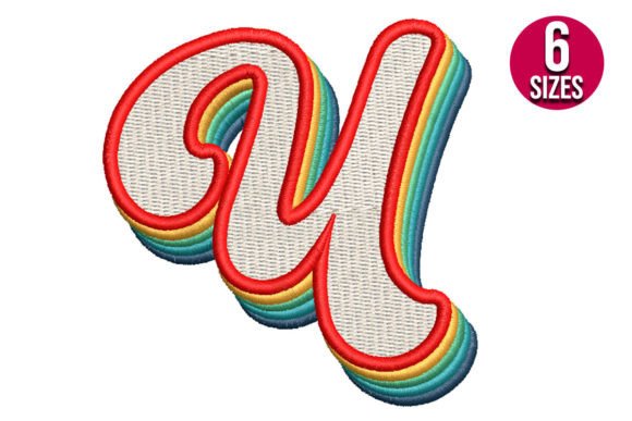 Reviewing Retro Alphabet Letter U for Etsy Shops
