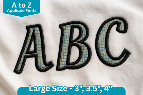 Reviewing the Curvy Applique Embroidery Font