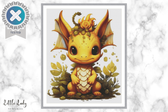 Reviewing the Yellow Dragon Cross Stitch Pattern PDF