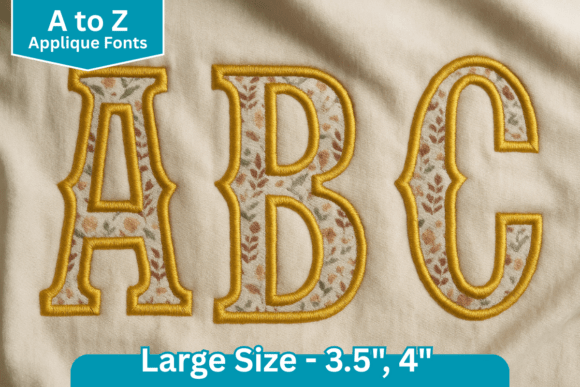 Vintage Serif Applique Font Review