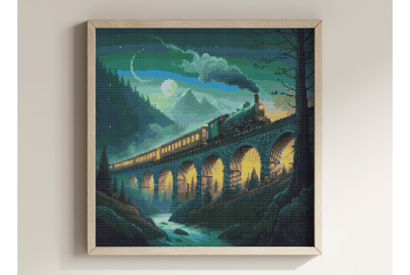 Vintage Steam Train Cross Stitch Review